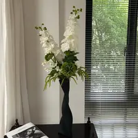 【柿吉】荼白 设计师款手扎花束仿干花仿真花绢花桌面客厅摆件