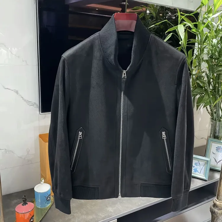 【孟璐轻奢出品】KN/MENGLU2025/高端欧货立领夹克