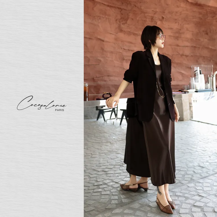 韩彬彬"走秀款"进口原生态小绵羊皮雾光感琥珀流光外套皮衣1885-1