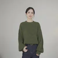 【小禾】“骄阳”康赛妮MARLS100山羊绒花纱高克重厚限量款毛衣088