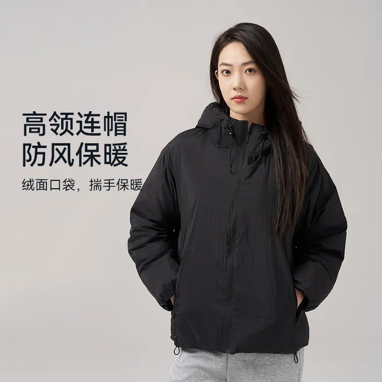 【起司在韩国】羽绒服高定简约休闲90白鹅绒轻盈连帽羽绒服7223