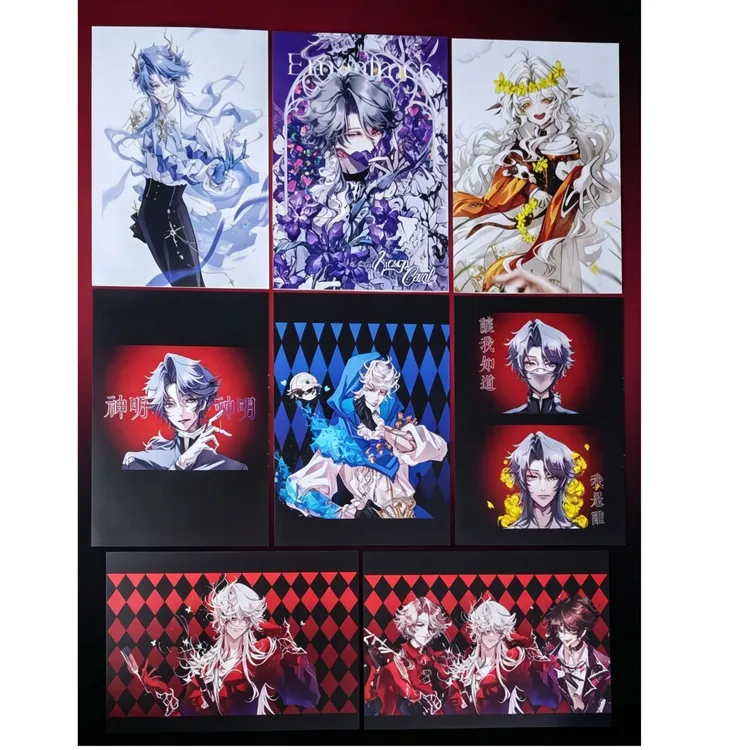 第五人格庄园魅影系列切页画师授权盲盒(代拆)