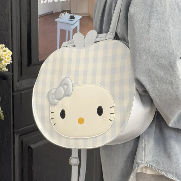 轻奢包包背包甜美风大容量女包春新款熊包腋下包可爱百搭防水材质