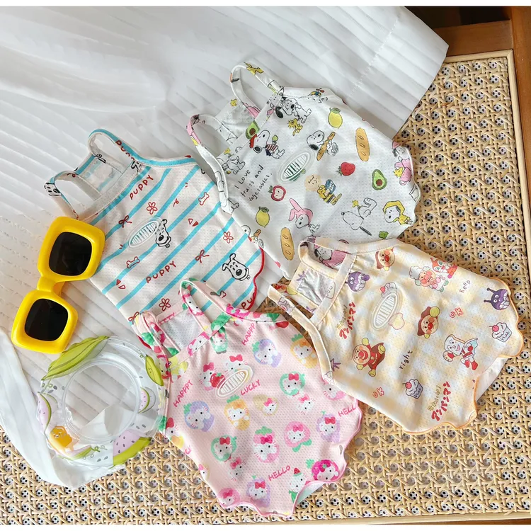 【JoyfulPets】25新款宠物服饰春夏款卡通图案吊带新凉感透气面料