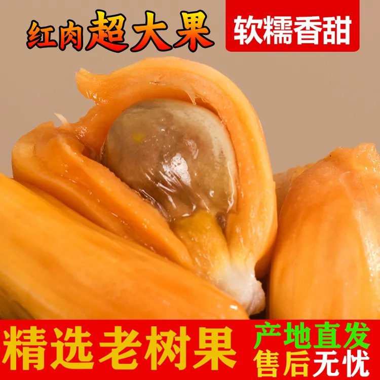 【非印尼红】正宗海南5号红肉菠萝蜜泰8干苞新鲜热带波罗蜜水果包邮