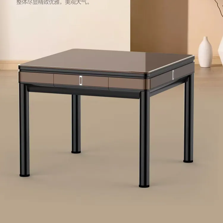 风驰牌高档家用电动麻将桌2025一体两用餐桌全自动轻奢新款，