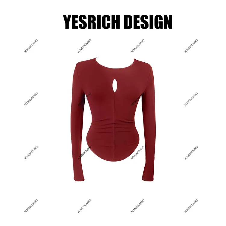 简爱日记 法式温柔修身镂空设计显瘦内搭加绒上衣长袖T恤G431