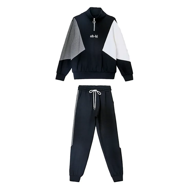 两件套宽松休闲显瘦连帽秋装洋气春秋运动服韩版休闲卫衣时尚套装