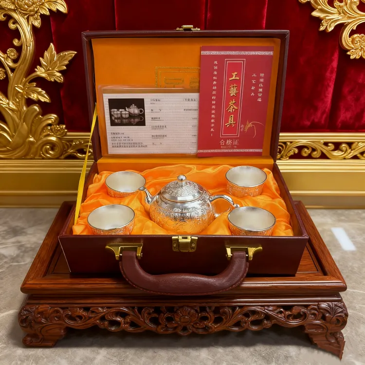 银离子工艺茶杯套装