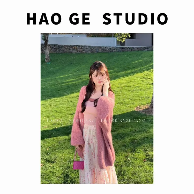 【千寻严选】秋冬调色盘HGQ5MY2859A毛衣预日常时尚松版温柔慵懒系