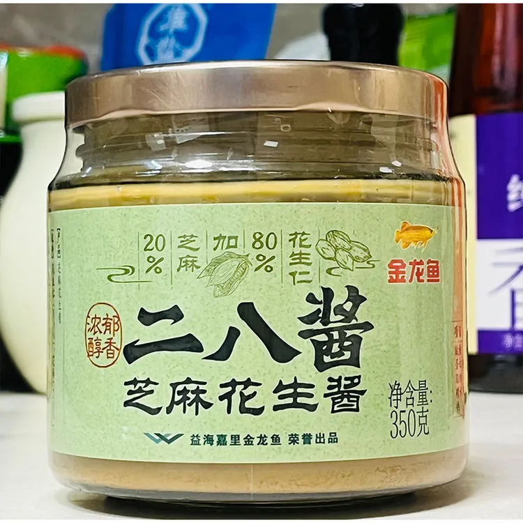 金龙鱼二八酱350g*1瓶老北京芝麻花生混合25年4月新日期