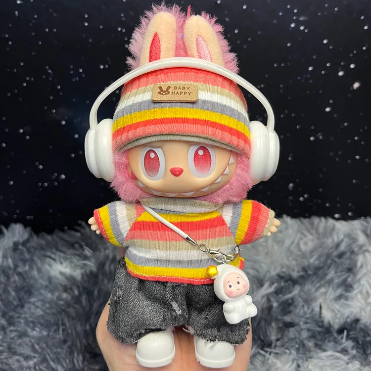 【仅娃衣】labubu娃衣一二三代爱忠诚欢乐荔枝莓莓拉布布公仔衣服