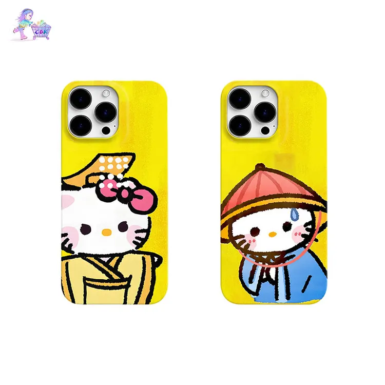 凯蒂大王手机壳适用苹果17promax搞怪小米17华为小众一加vivo情侣