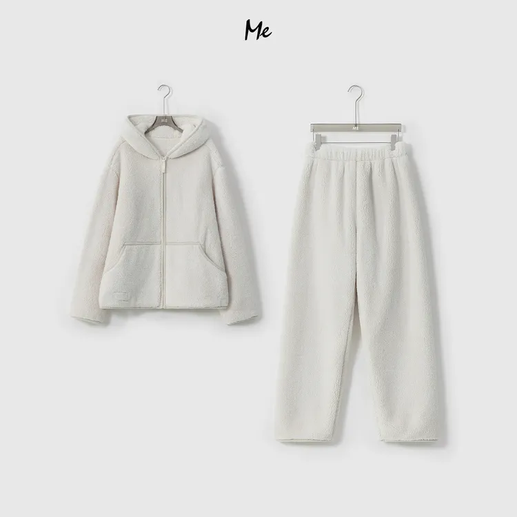 ME【老杨给你准备的居家服（连帽）】奥粒绒锁温亲肤保暖套装MESA5770