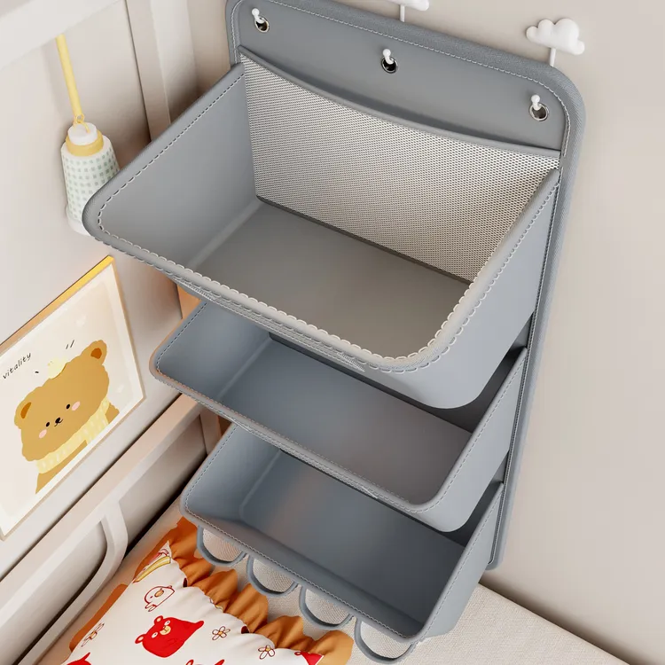 宿舍床上收纳挂袋衣柜悬挂式墙上门后收纳袋学生上铺用床边置物袋