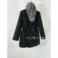 【千慧】2024秋冬小香风加厚气质修身保暖外套L259J