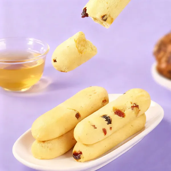 蔓越莓手指麻薯 130克/包 一包16-18条 三包装 日常解馋零食