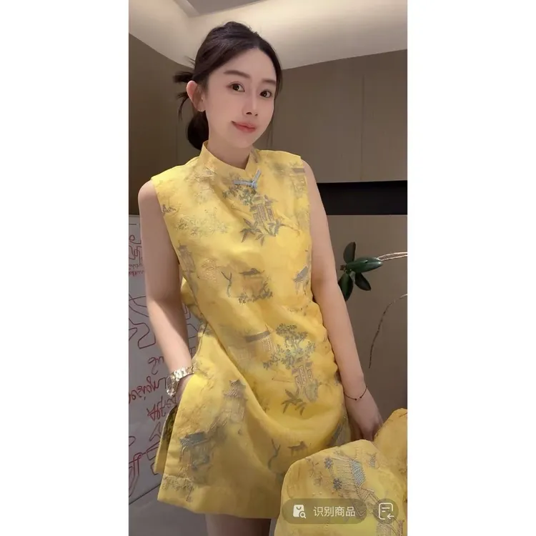 ZHUIMU.【江南亭阁】新中式国风夏季高级气质显瘦上衣ZM8902