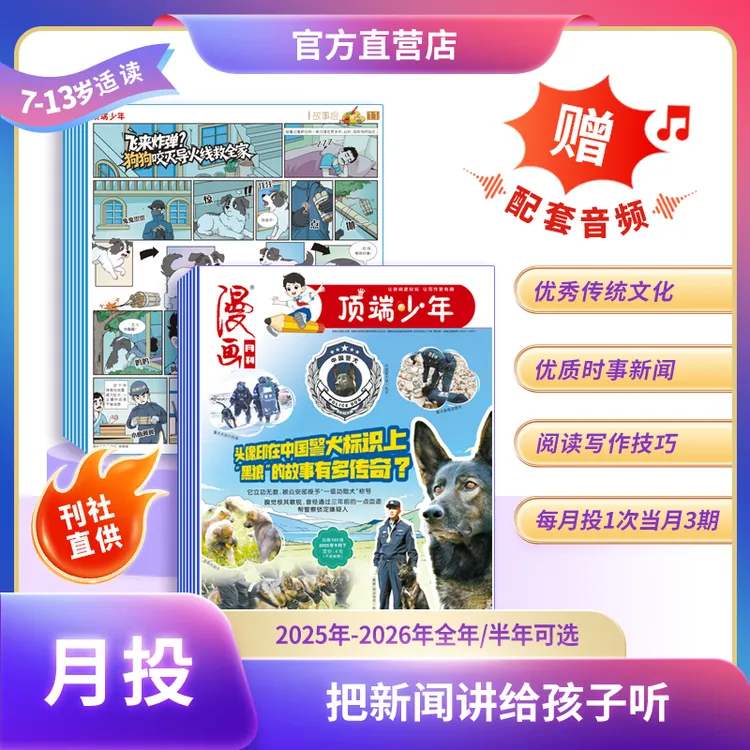 【新课标必读】顶端少年报（月投）新闻+儿童语文双提升少年报