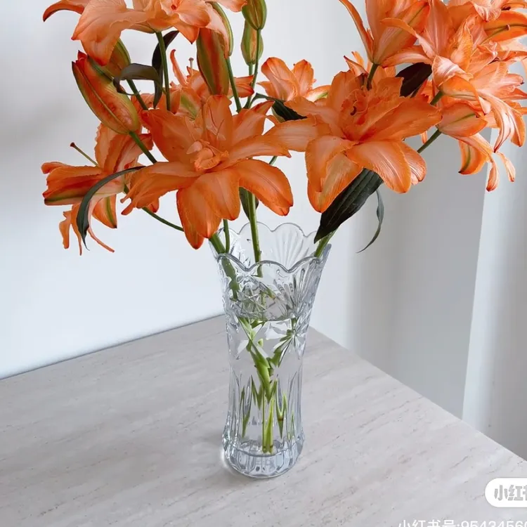 冰美人重瓣百合玫瑰柠檬清香夏天小清新