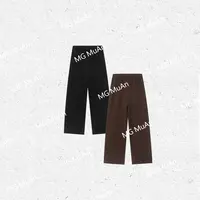 《热可可卫裤》定制复古宽松休闲长裤阔腿裤女YJ-23705