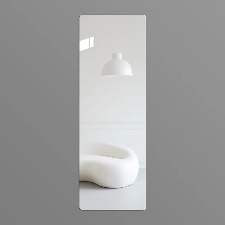 亚克力软镜子贴墙自粘高清家用全身镜学生宿舍出租屋专用穿衣镜