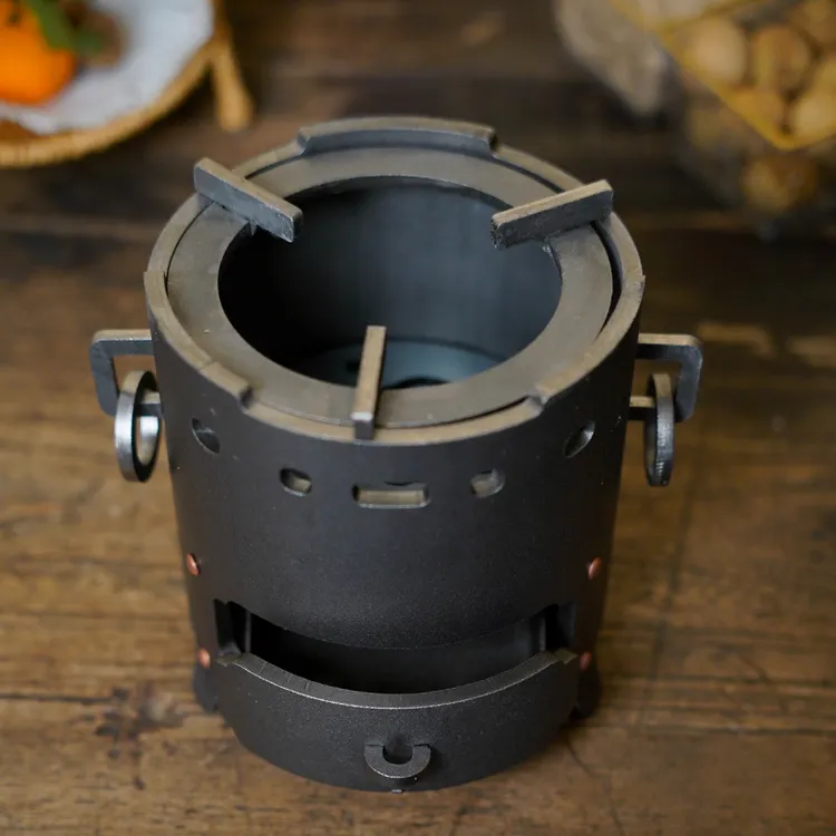 三星中式复古炭火煮茶炉（不含壶）