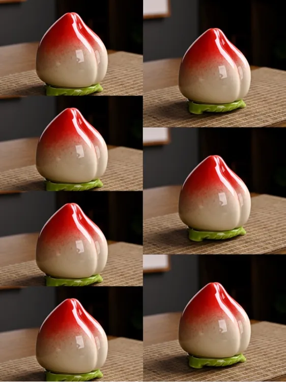 拉萨发货西藏包邮高端陶瓷材质(供)桃