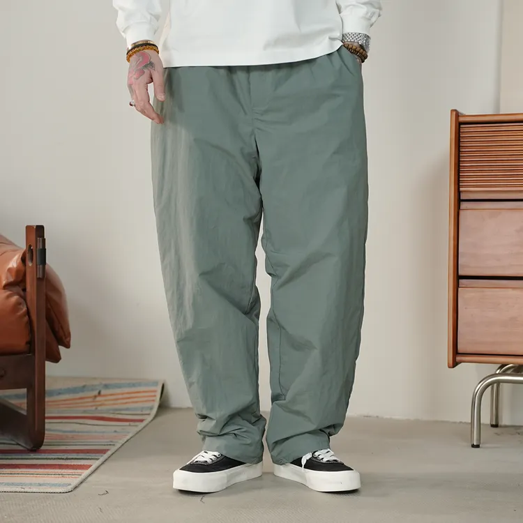 25FW冬季户外加绒伞兵裤多口袋百搭运动休闲长裤宽松工装休闲裤
