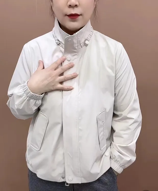 《专柜品质》春季新款洋气气质潮流减龄时尚休闲百搭宽松女士外套5