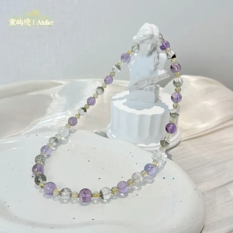 【宿雾】 童屿境~天然水晶原创手串多样性发其一