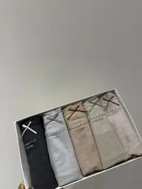 琥珀系蝴蝶结舒适亲肤感短裤