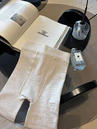 PickRui睿哥 燕麦色磨毛连裤袜