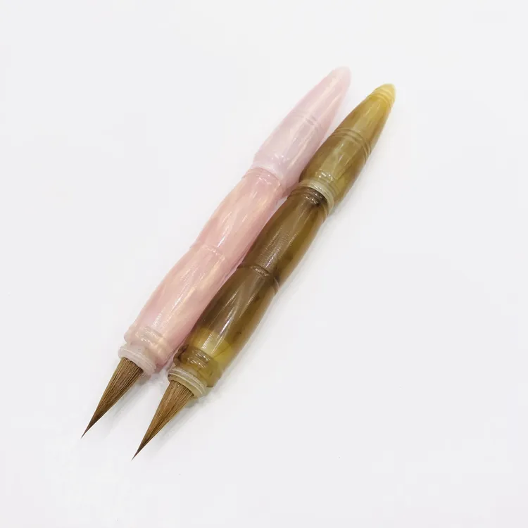 【1支带帽小可爱】出锋1.8cm纯狼毫小楷毛笔簪花蝇头口袋行囊毛笔