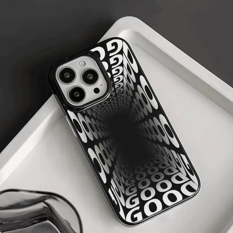 创意GOOD深渊适用iPhone16苹果15promax小众手机壳14/13果冻壳12