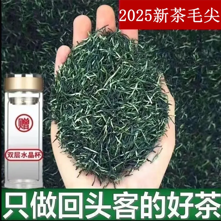 【新茶】嫩芽2025英山春茶散装明前手工嫩芽浓香耐泡毛尖