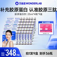 万益蓝wonderlab胶原蛋白肽口服小分子快充三肽专研组方双层通路