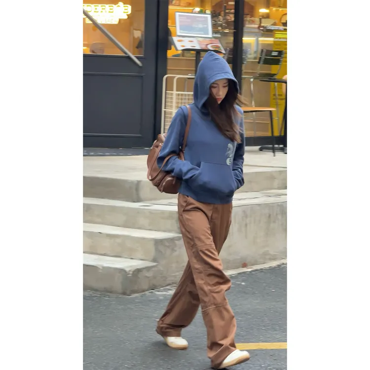 PH 《落日丛林》美式街头潮流时尚重工洗水多袋工装裤长裤 PH3132