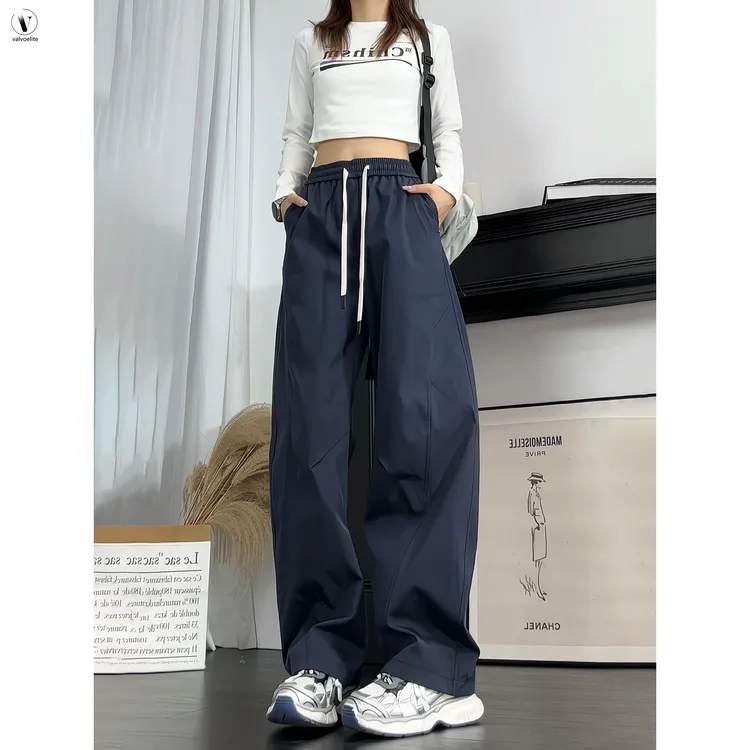 VALVOELITE软壳冲锋裤男女秋季斜切弯刀工装裤防风防水户外登山裤