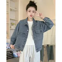 复古经典宽松休闲牛仔外套女春秋季2025新款韩版显瘦百搭开衫上衣