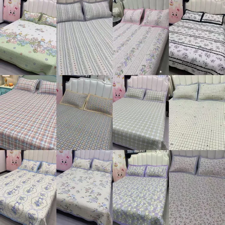 【夹棉床盖 拍一发三】秋冬换季床盖加厚防滑榻榻米炕盖可机洗