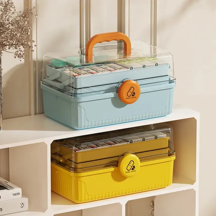 家庭医药箱家用用儿童婴儿急救箱大容量装药品的收纳盒箱