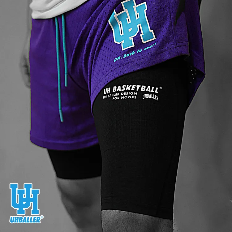 UH BALLER精英pro五分紧身裤美式速干训练legging球员版高弹