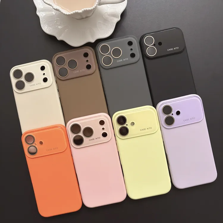 秒变iPhone17带镜头膜多巴胺纯色液态大视窗适用于17Promax手机壳