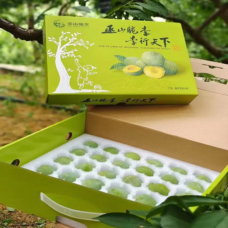 巫山脆李脱骨脆李现摘现发坏果包赔顺丰京东空运