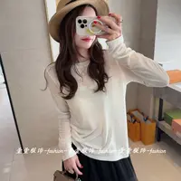【萱萱服饰】CXT588百搭打底衫白色t恤女（不能机洗热水洗）