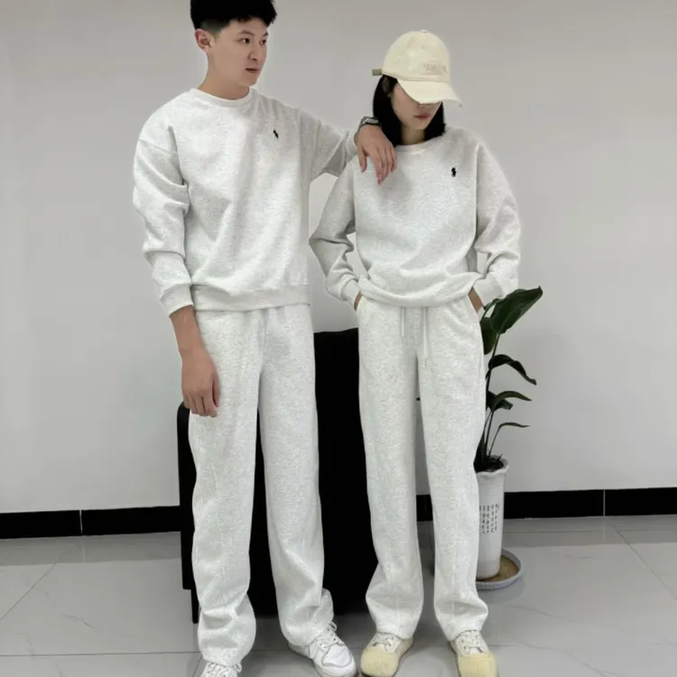 25年冬款加绒卫衣卫裤套装香蕉裤束脚裤套装