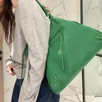 95新 Balenciaga/巴黎世家 【蕾】09 0125 绿色柳丁托特包