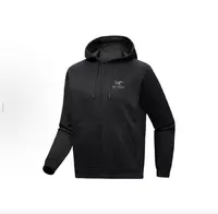 ARC'TERYX/始祖鸟EmblemFleeceFull-Zip连帽加绒长袖卫衣9929