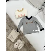 【木耳小熊】7Seven·25冬~女童加绒卡通小熊T恤7252（童装汉服）藏青